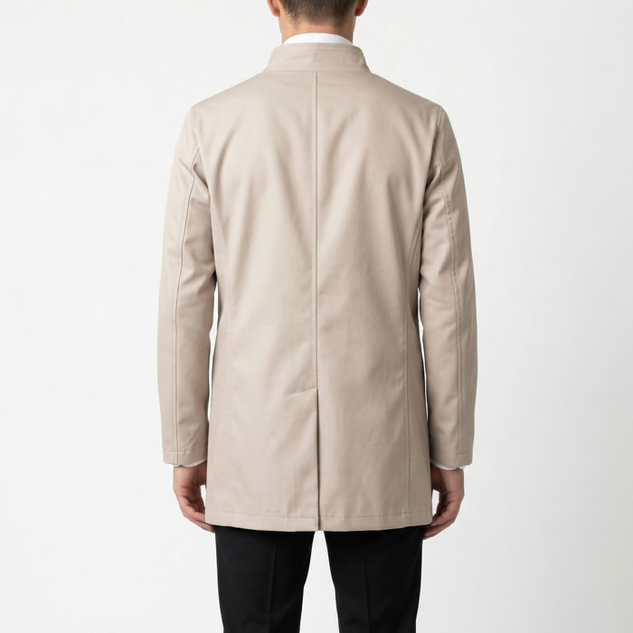 Trench collo pistagna