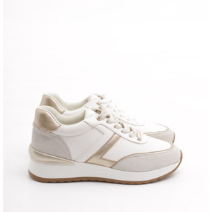 SNEAKERS ALTA CHOCOLA' BIANCO