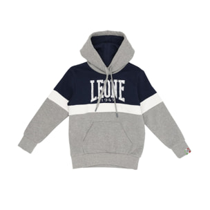 Sudadera niño Leone gran logo Gris Niño