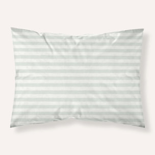 Taie d'oreiller en jacquard Jávea Grande Gris Clair