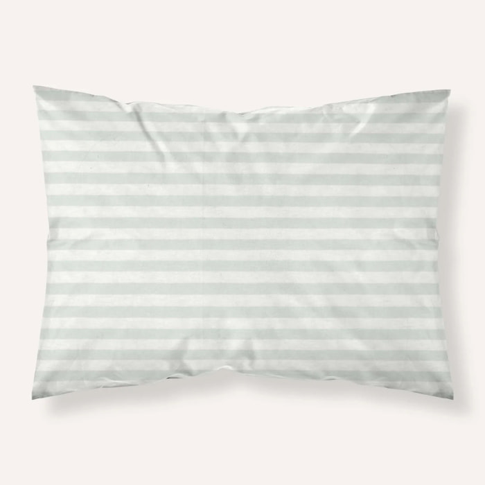 Taie d'oreiller en jacquard Jávea Grande Gris Clair