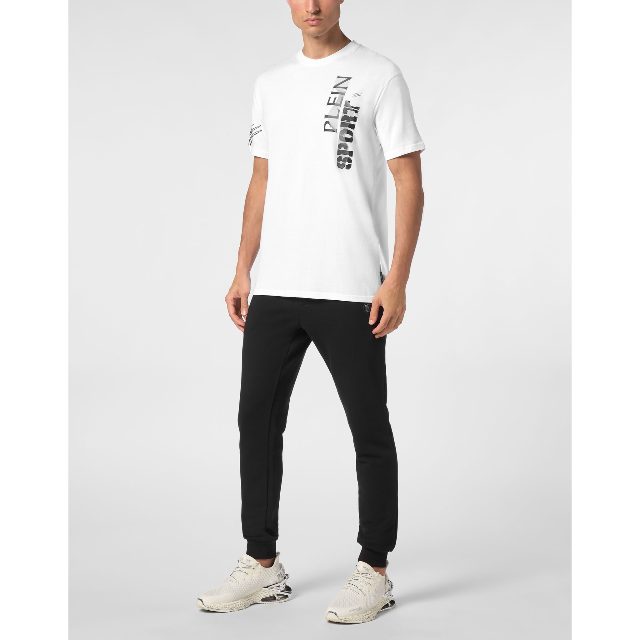 PLEIN SPORT Camiseta Cuello Redondo WAVE