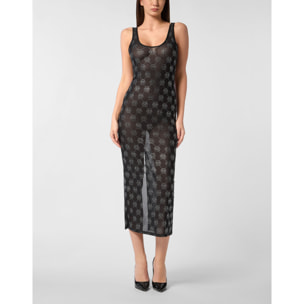 PHILIPP PLEIN Vestido largo MONOGRAM