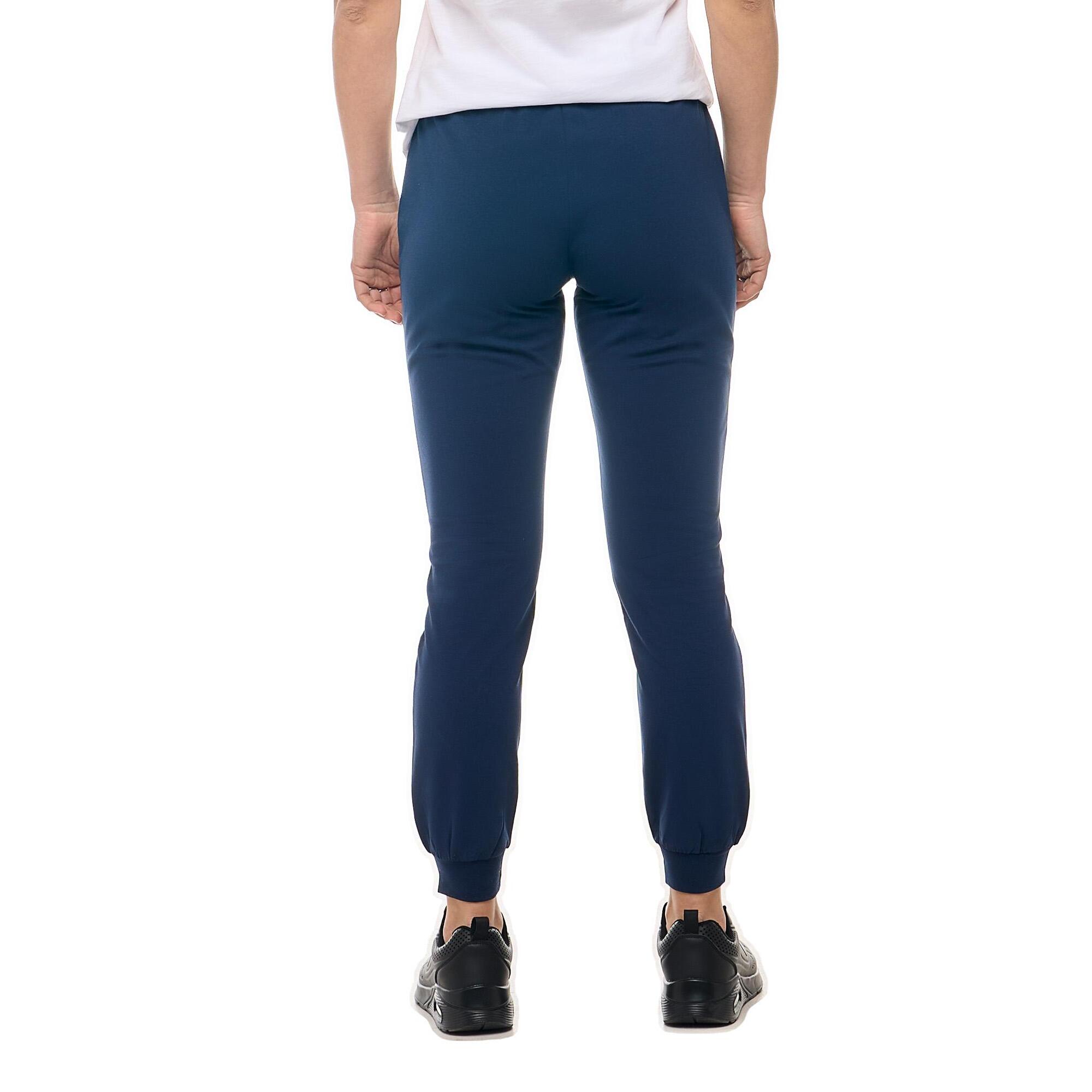 Leone Pantalón deportivo básico con puños