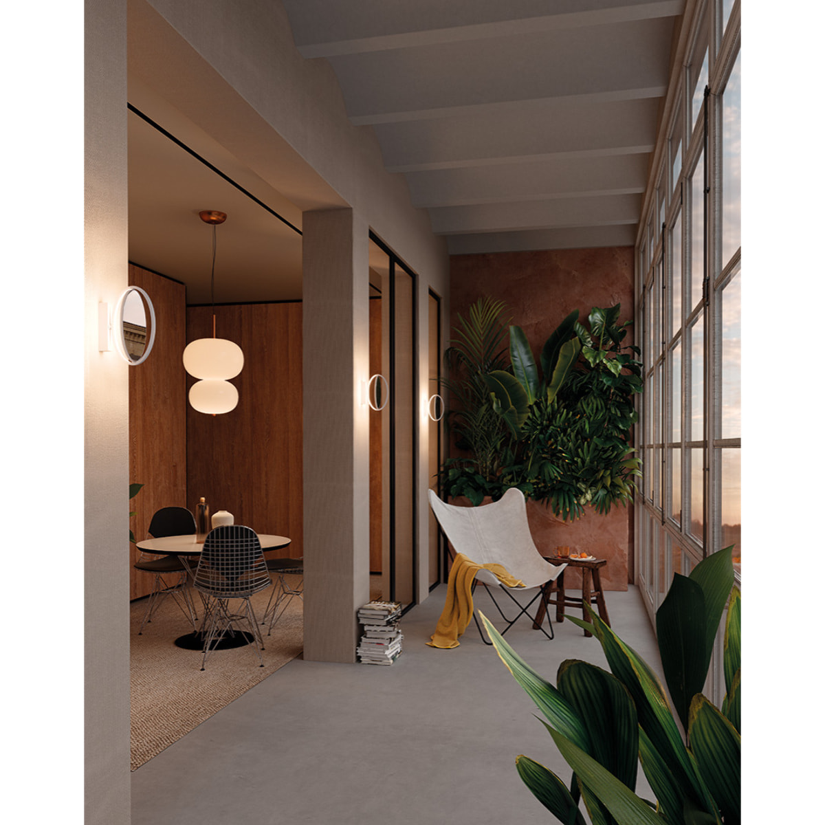 Ledsc4 LedsC4 Aplique LED Ely Surface 12.8W Luz Cálida 3000K, Diseño Ultrafino 2.8cm, 668lm, Interior, Estilo Moderno, Fácil Instalación, Acabado Blanco