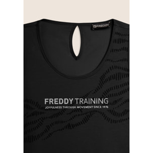 Canotta con Dettaglio Cut-Out e Grafica FREDDY