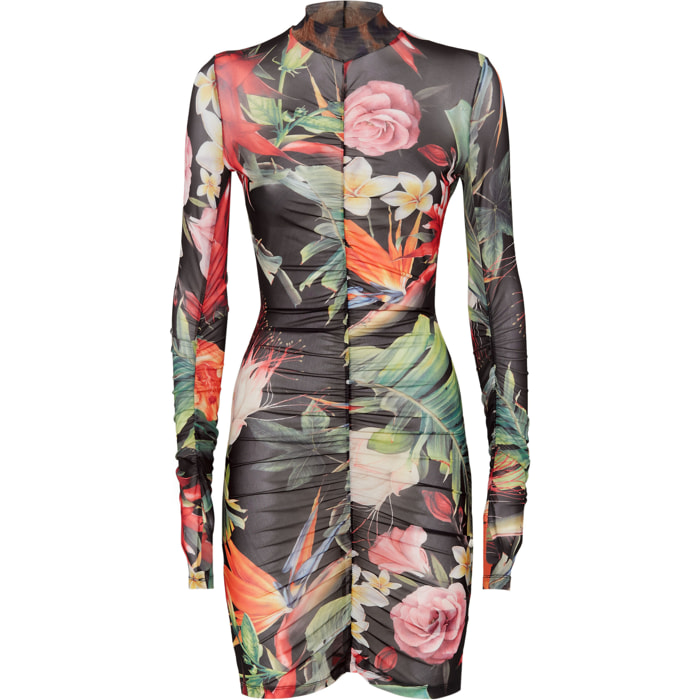 PHILIPP PLEIN Vestido corto FLOWERS