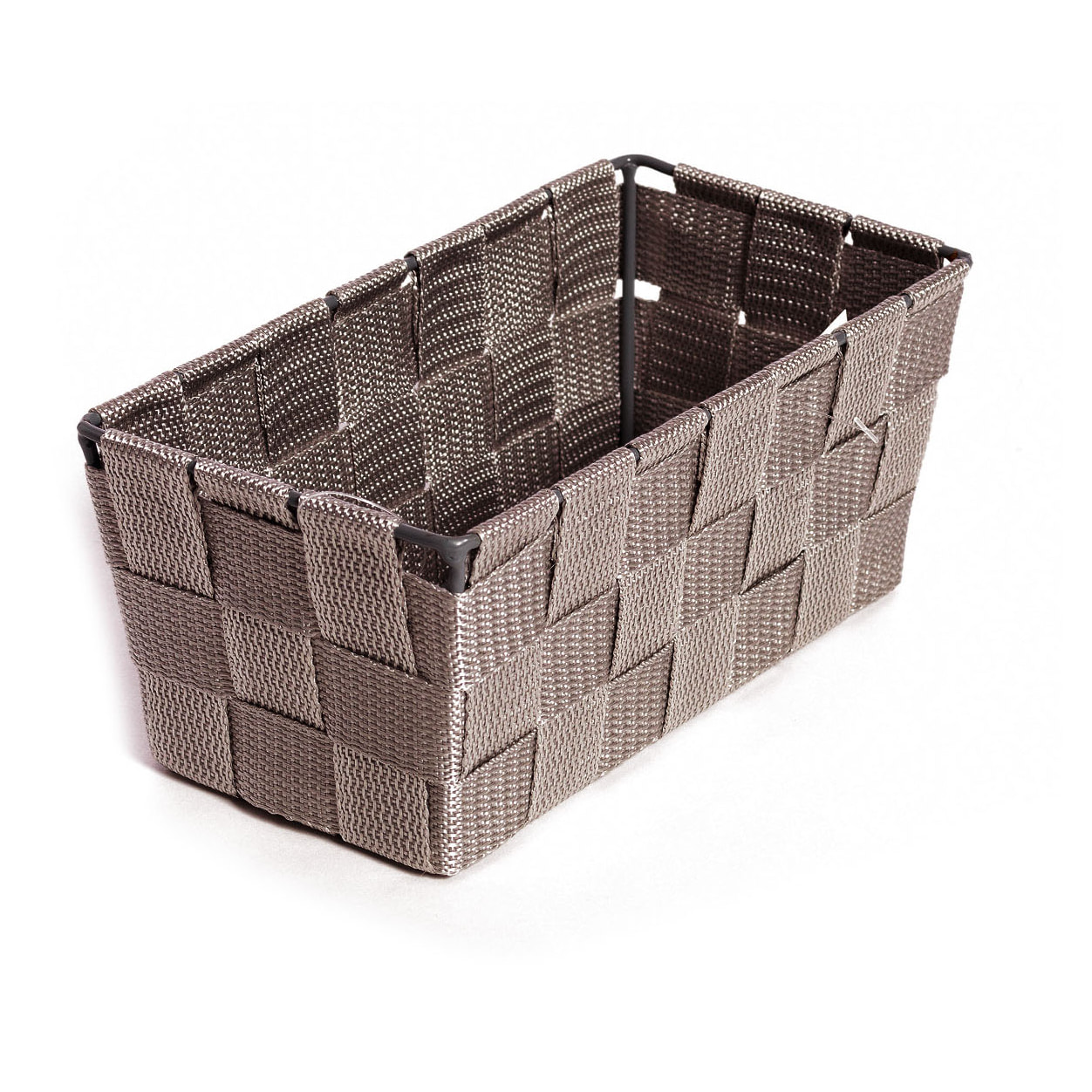 Contenitore Rattan 21*11*9 Tortora