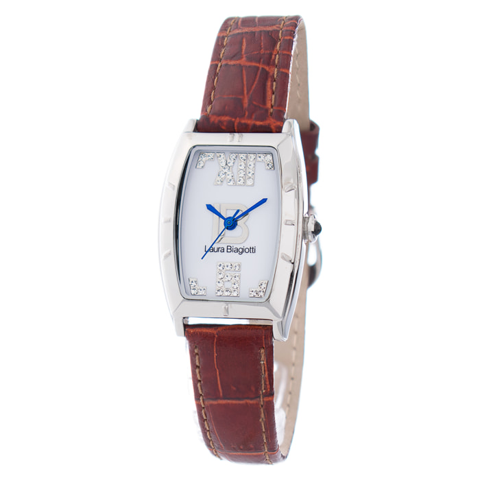 Reloj Laura Biagiotti LB0010L-03 Mujer Analogico Cuarzo con Correa de Piel