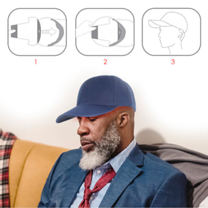 Cappello massaggiante con trattamento per capelli tramite luce LED. Migliora la circolazione, aiuta a rinforzare e anti-caduta.