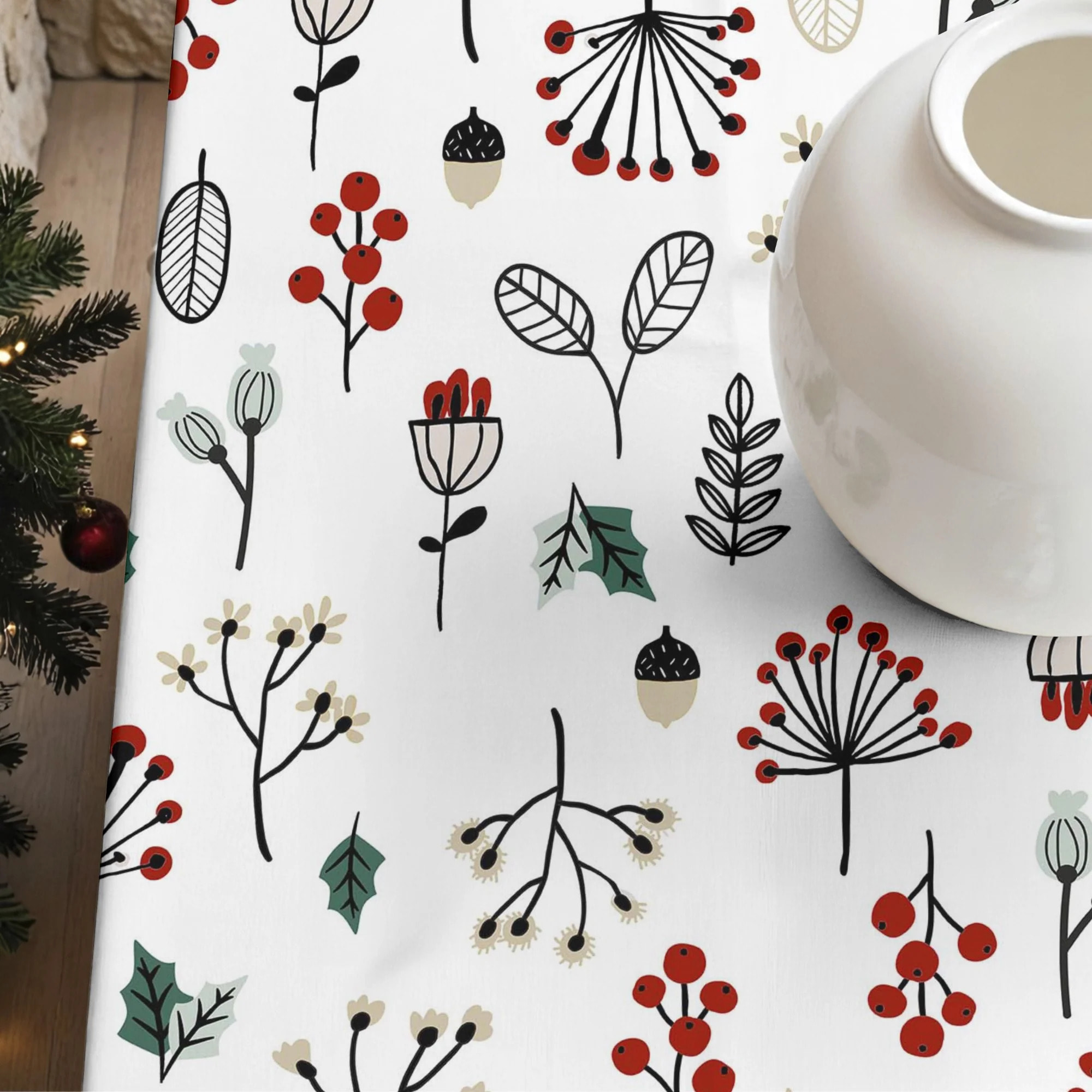 Nappe en résine Anti-tâches Merry Christmas 44
