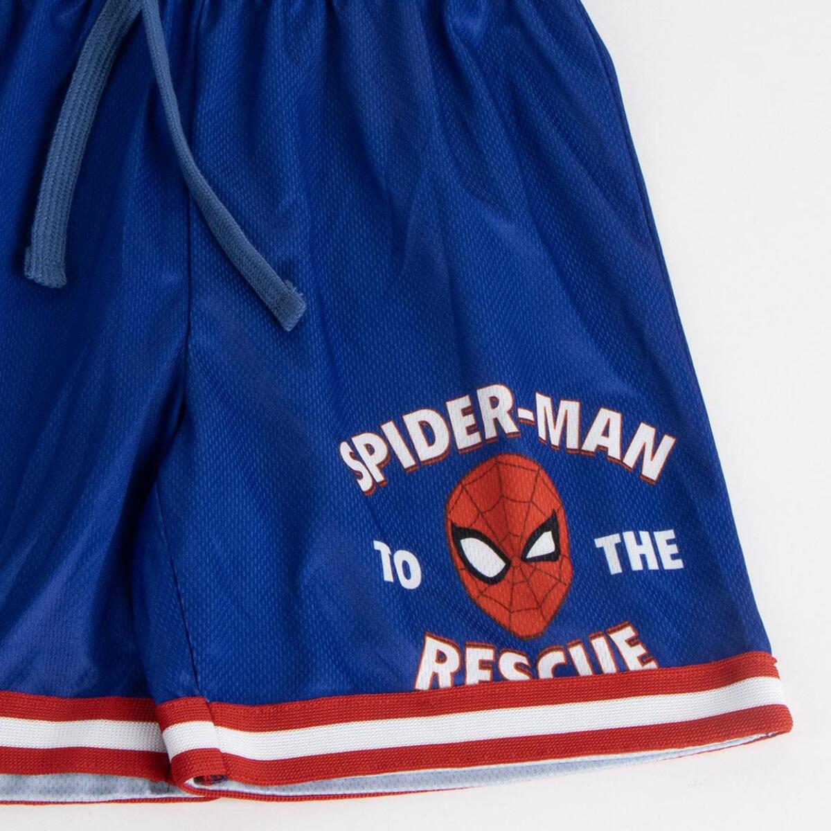 Conjunto 2 Piezas Deporte Spiderman - Color Rojo