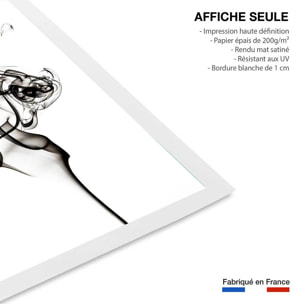 Poster smoke the dancer Affiche seule