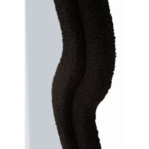 SPECCHIO DA MURO TEDDY NERO CM 60X4X160 (MISURA SPECCHIO CM 39X137)