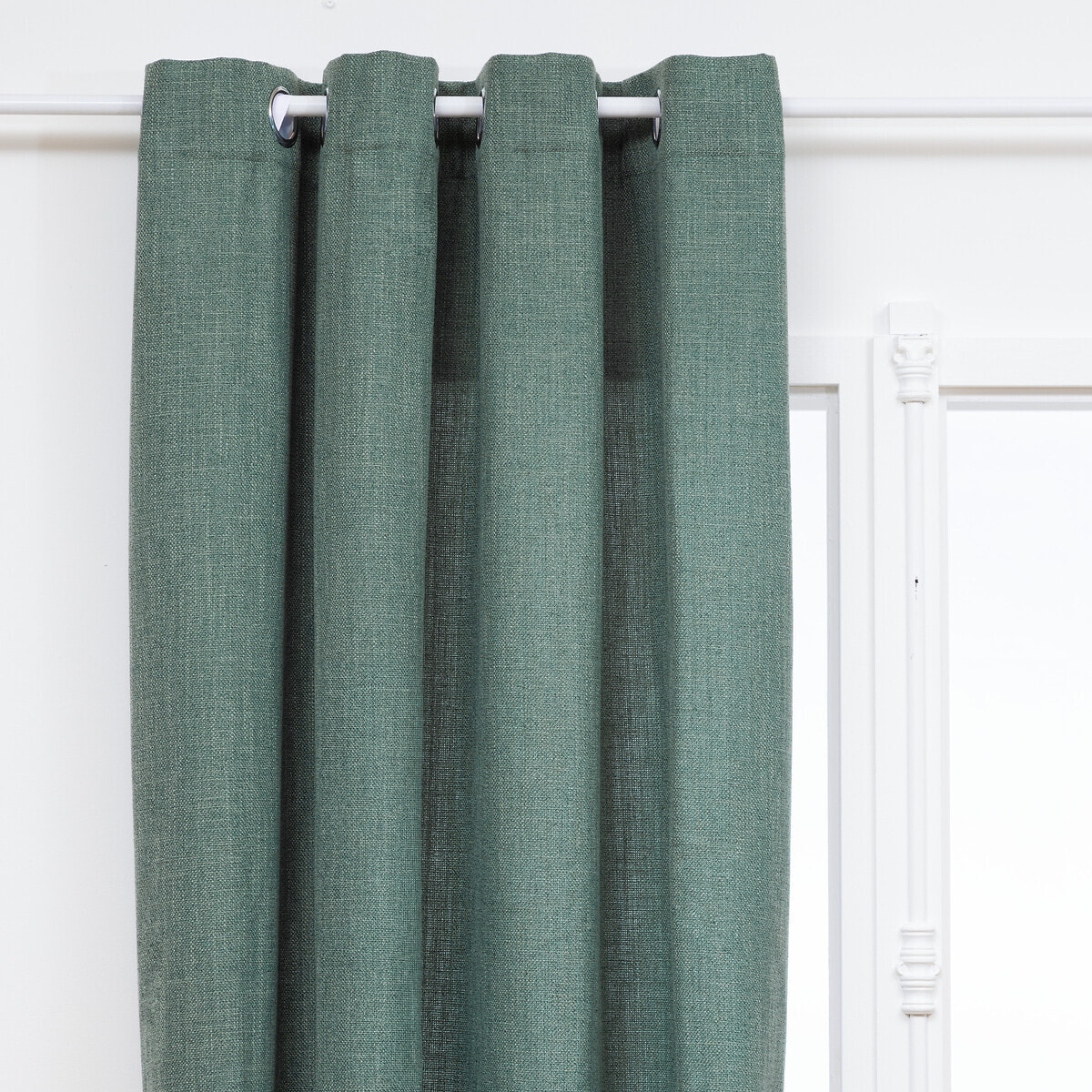 Rideau "Clem" vert tilleul 140x260cm