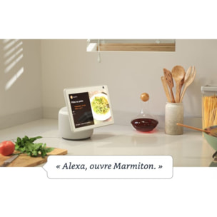 Assistant vocal AMAZON Echo Show 10 Blanc