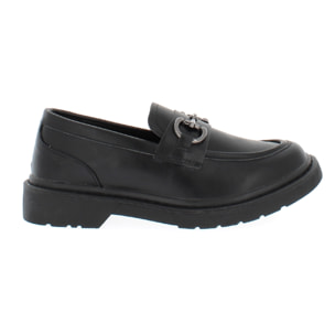 Armata di Mare Scarpe Mocassini Donna Fibbia con Soletta in Memory Foam AMD W42H65 Black