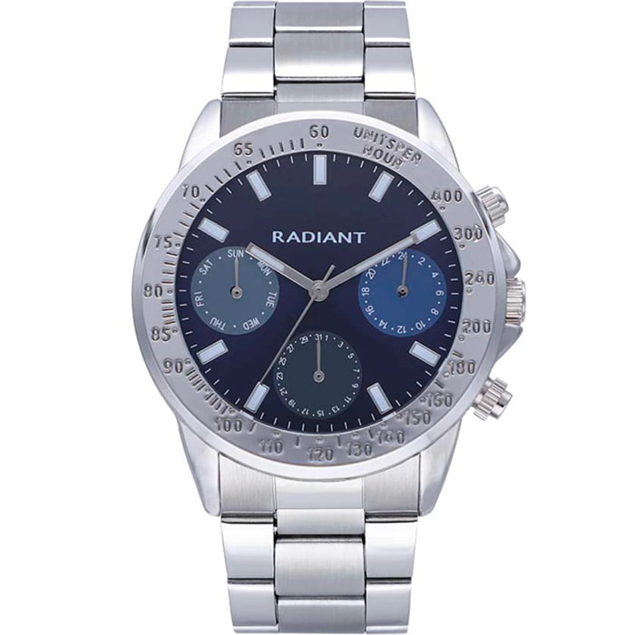 Reloj Radiant RA604702 Hombre Analogico Cuarzo con Correa de Acero inoxidable