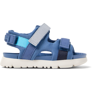 Sandalias - CAMPER Oruga Sandal Twins - Azul - Textil técnico