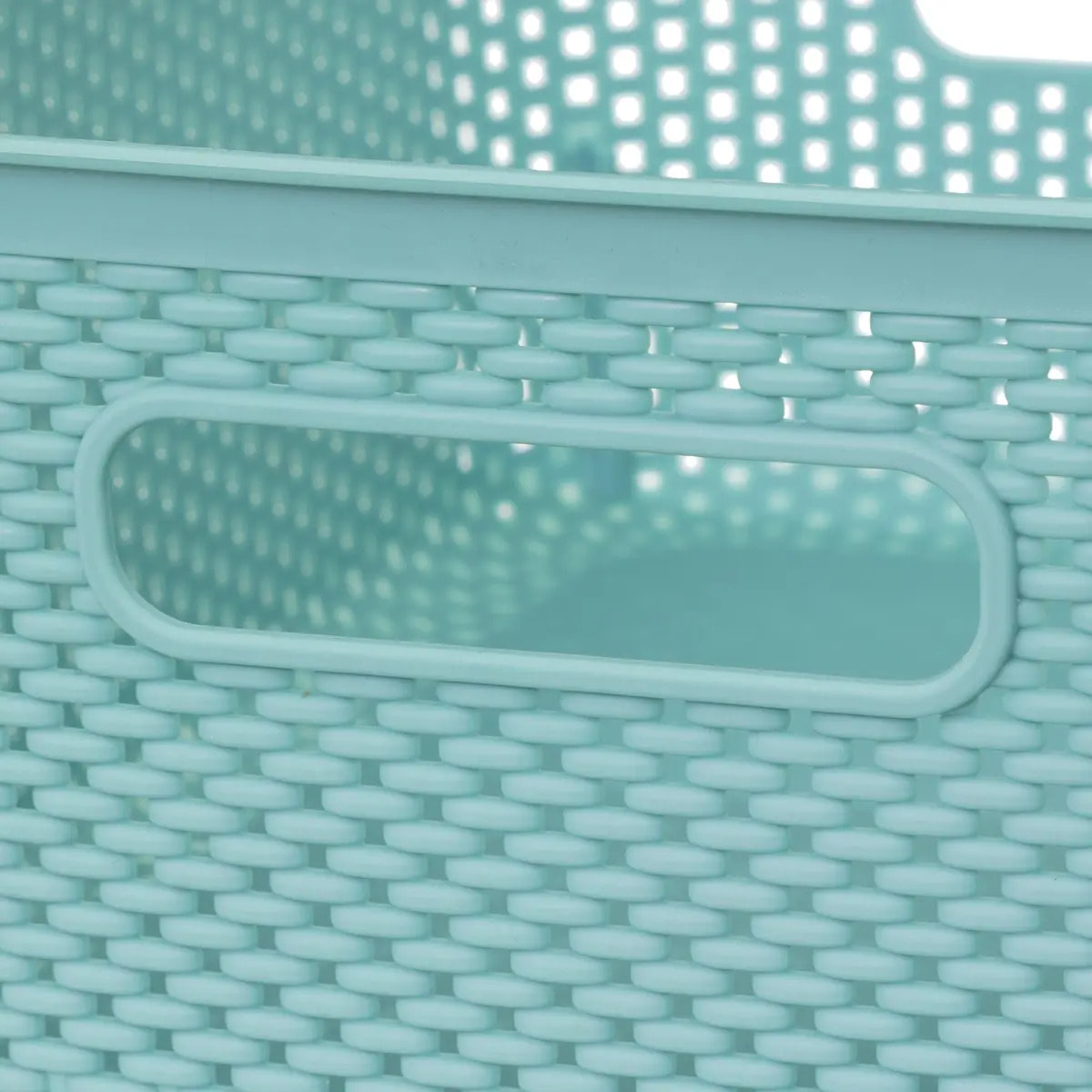 Panier en crochet Crochy 4L bleu