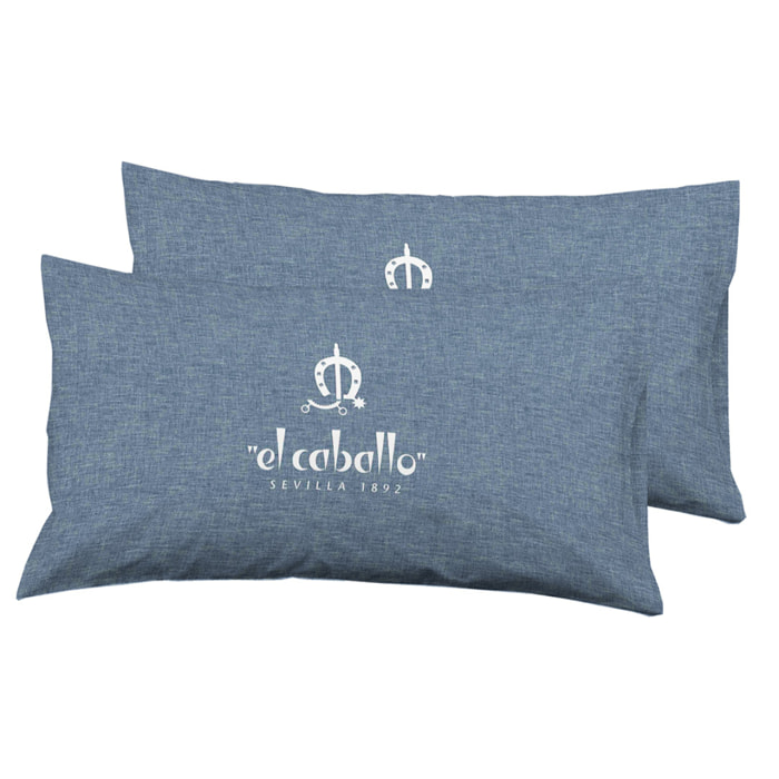Fundas de almohada 50x80 (2) El Caballo BASIC