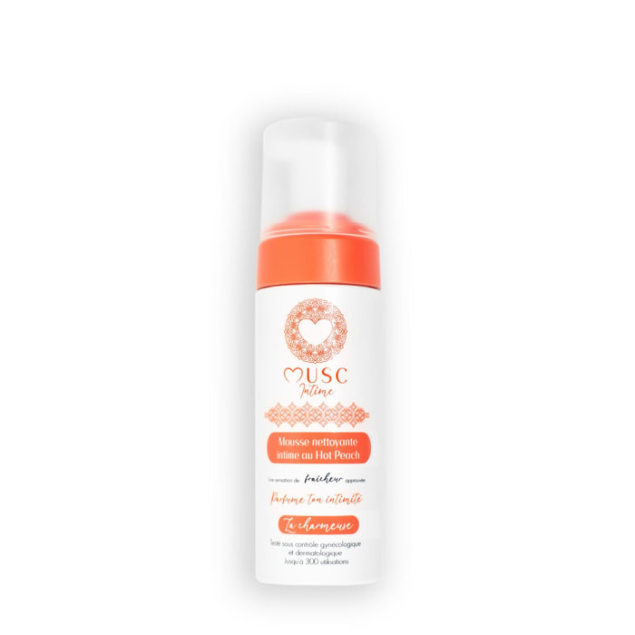 Hot Peach - Mousse Nettoyante Intime 150 ml