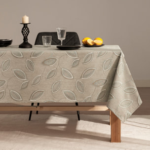 Mantel antimanchas PALMA AZUL
