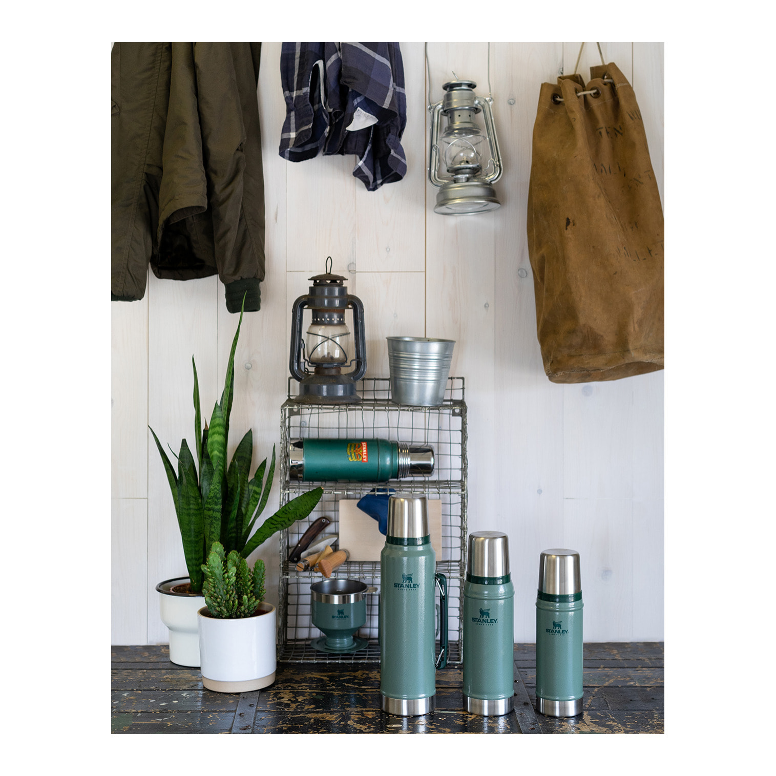 Termo Café - 0,47L - CLASSIC LEGENDARY BOTTLE - Hammertone Green