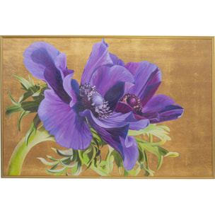 Tableau fleurs violettes 150x100cm Kare Design