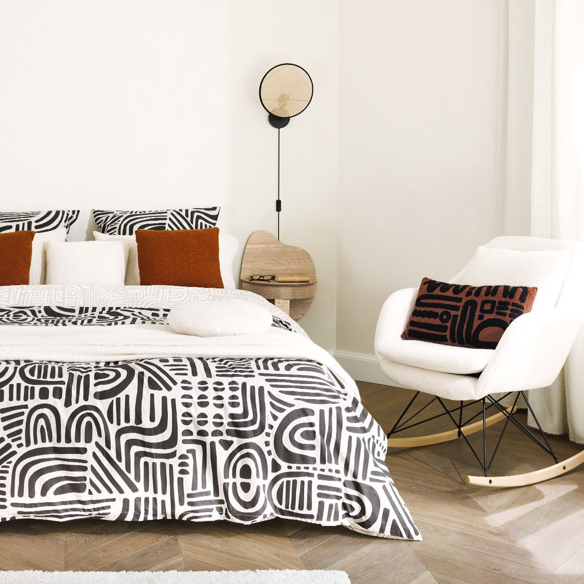 Etagère "Olme" en bois 39x49cm