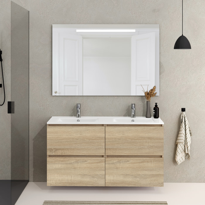Ensemble de salle de bain SEA Alday, 120cm, Bois Naturel