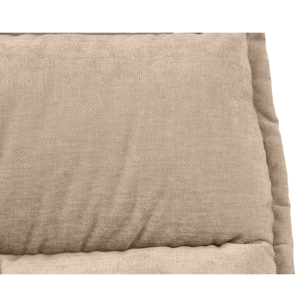 Mellow - fauteuil pivotant - en tissu - pieds en acier - Beige