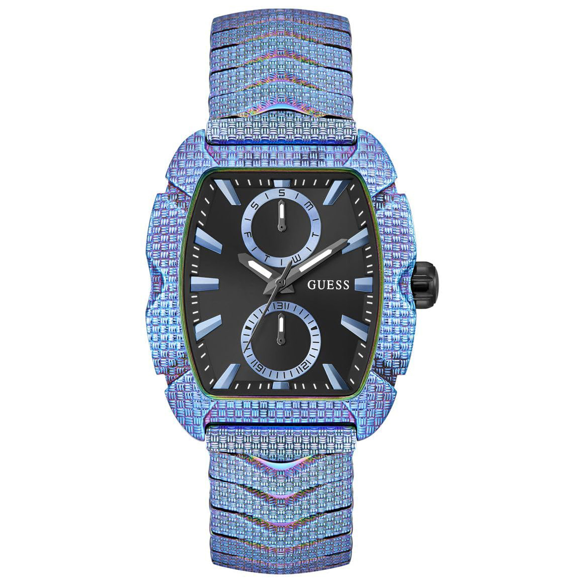 Reloj Guess GW0885G2 Hombre Analogico Cuarzo con Correa de Acero inoxidable