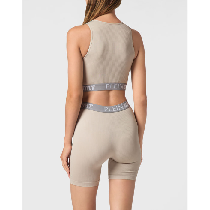 PLEIN SPORT Sports Bra LOGO