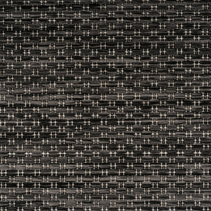 FARO - Tapis rond intérieur extérieur à motif Noir