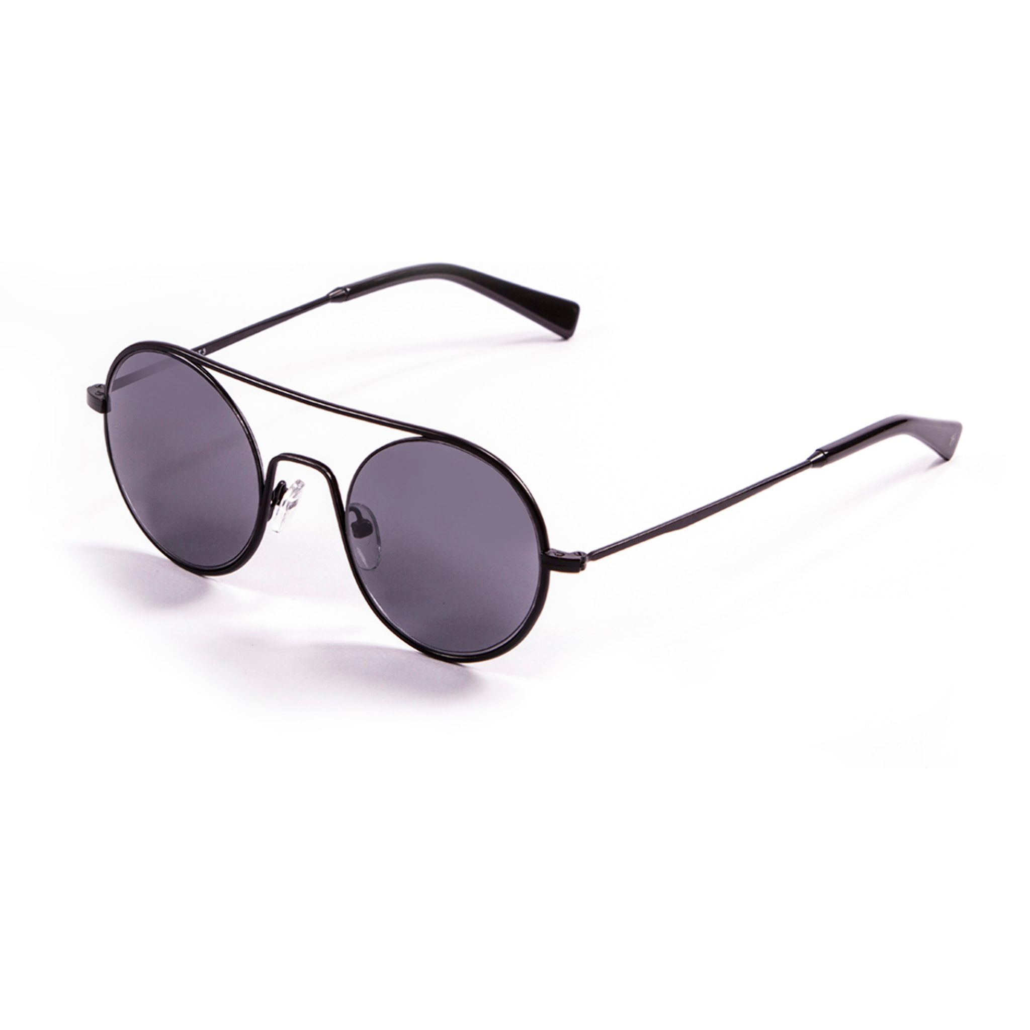 Gafas de sol LENOIR CERCLE - Negro mate / Ahumada