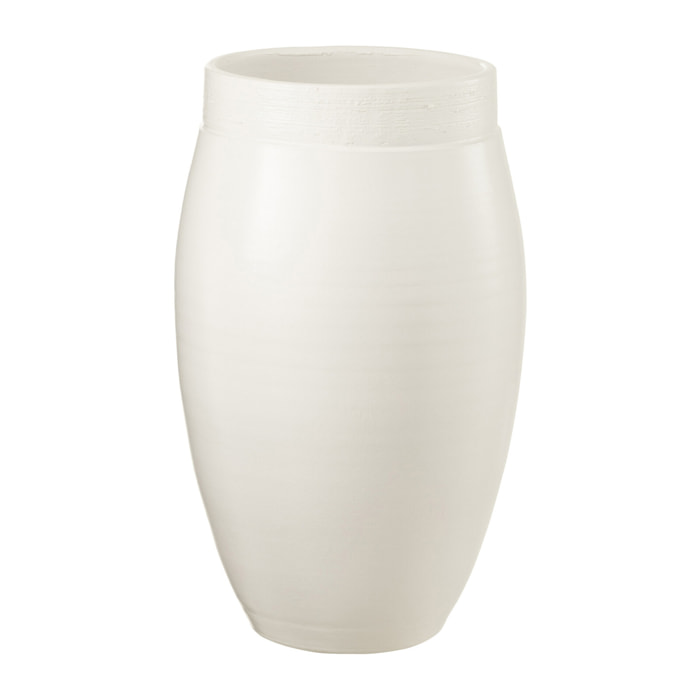 J-Line vase Gio - céramique - blanc  -small