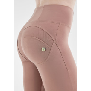 Pantaloni push up WR.UP® ecologici vita alta e wide leg