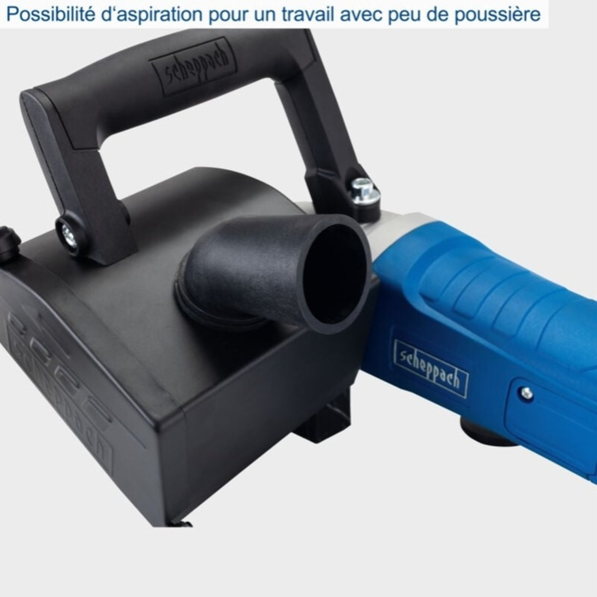 Décapeur à rouleaux MRS1300 - Soft start - Aspiration 1300W - Brosse métallique incluse - Ponceuse polisseuse - Surfaceuse - Ponceuse à satiner - SCHEPPACH - 5903819901