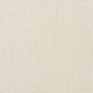 Canapé d'angle droite 3 places tissu blanc cassé L 260 x P 88 / 139cm / x H 87cm - Dany