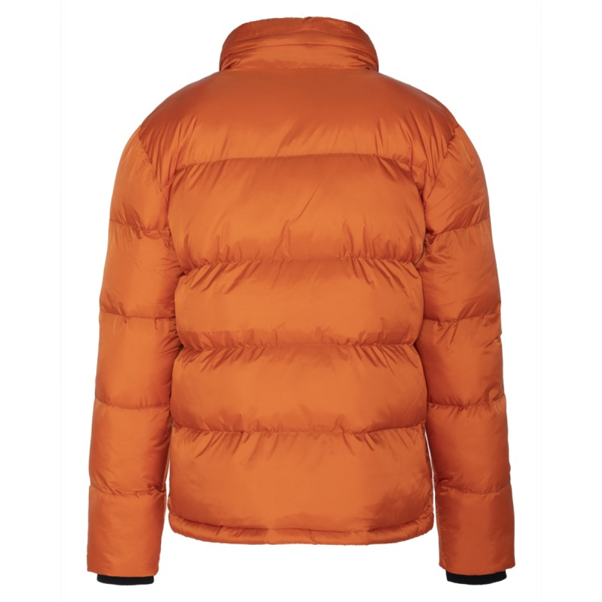 IDAHO SIMPLE PADDED JACKET W/ SCHOTT NYC CHEST EMBROIDERY  100% NYLON Arancio