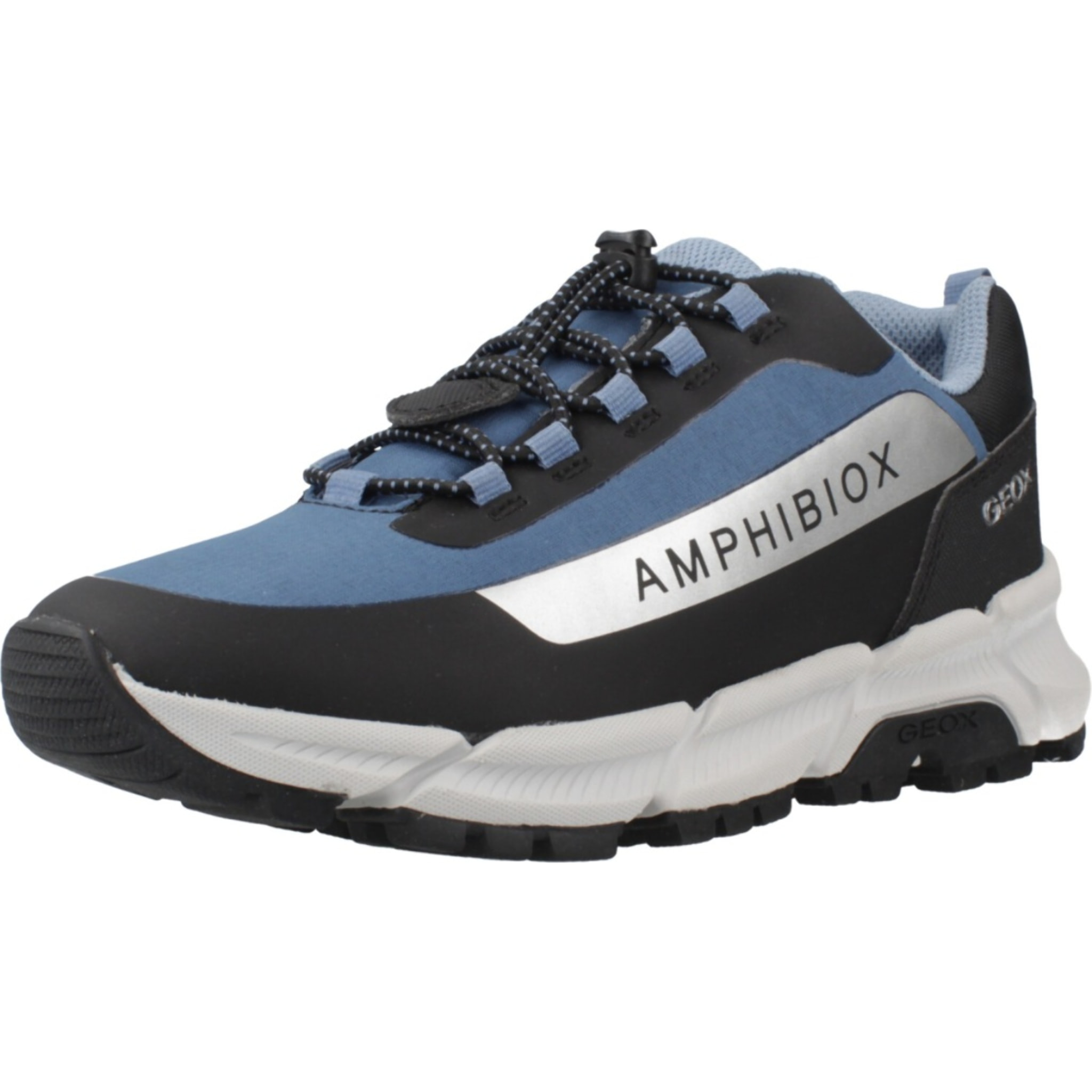 Zapatillas Niño de la marca GEOX  modelo J FLEXYPER PLUS BOY AZUL