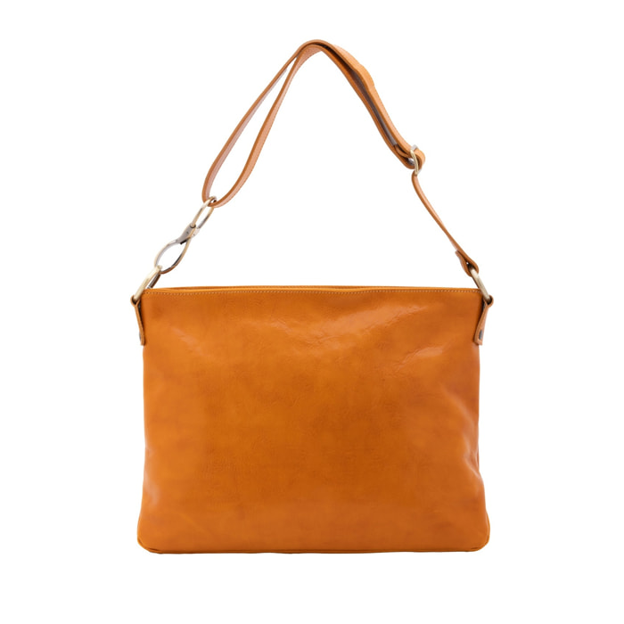 Borsa a spalla da donna - Modello False - 100% pelle - 38.0 x 29.0 x 11.0 cm