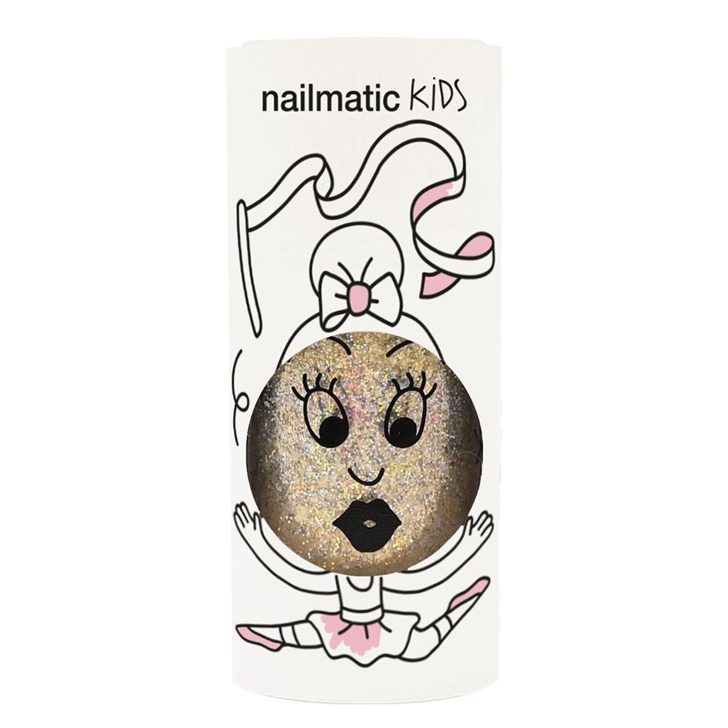 Aurora - Vernis Enfant Formulé à Base d'Eau - Eau Doré 8 ml