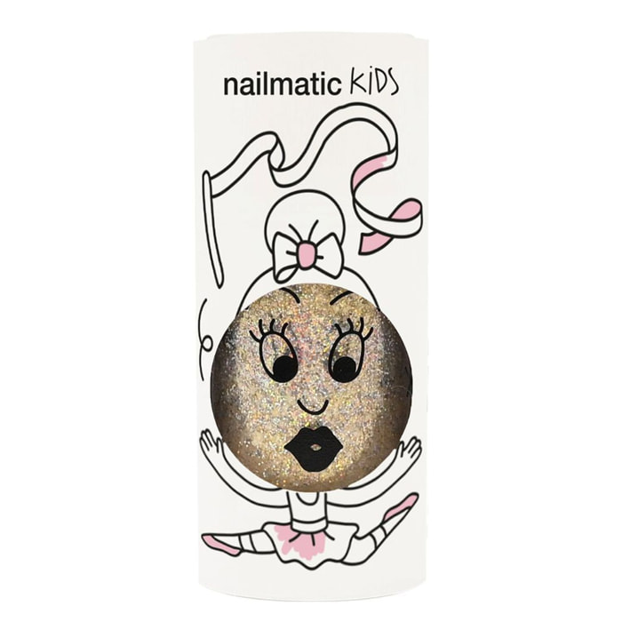 Aurora - Vernis Enfant Formulé à Base d'Eau - Eau Doré 8 ml