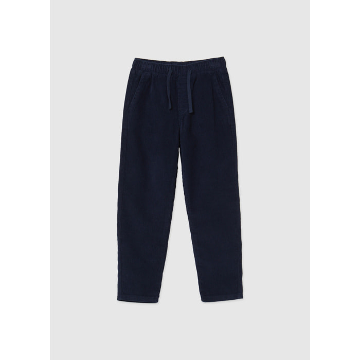 Pantalone jogger in velluto