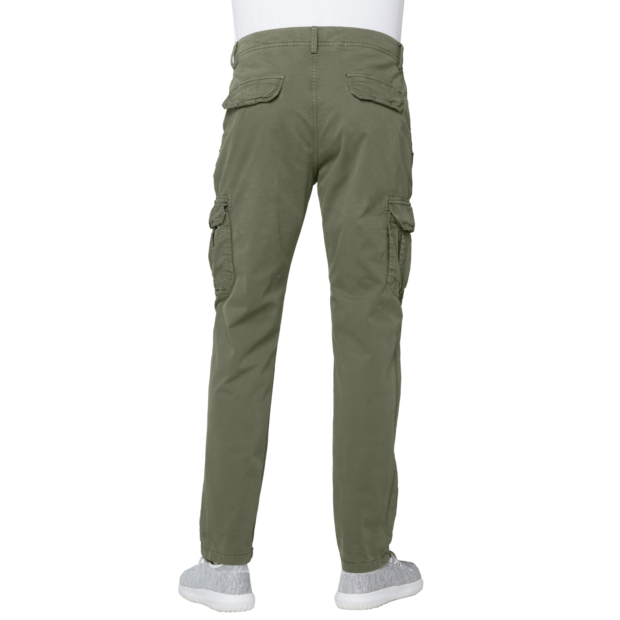 Pantalone cargo Hot Buttered Jasper verde militare.