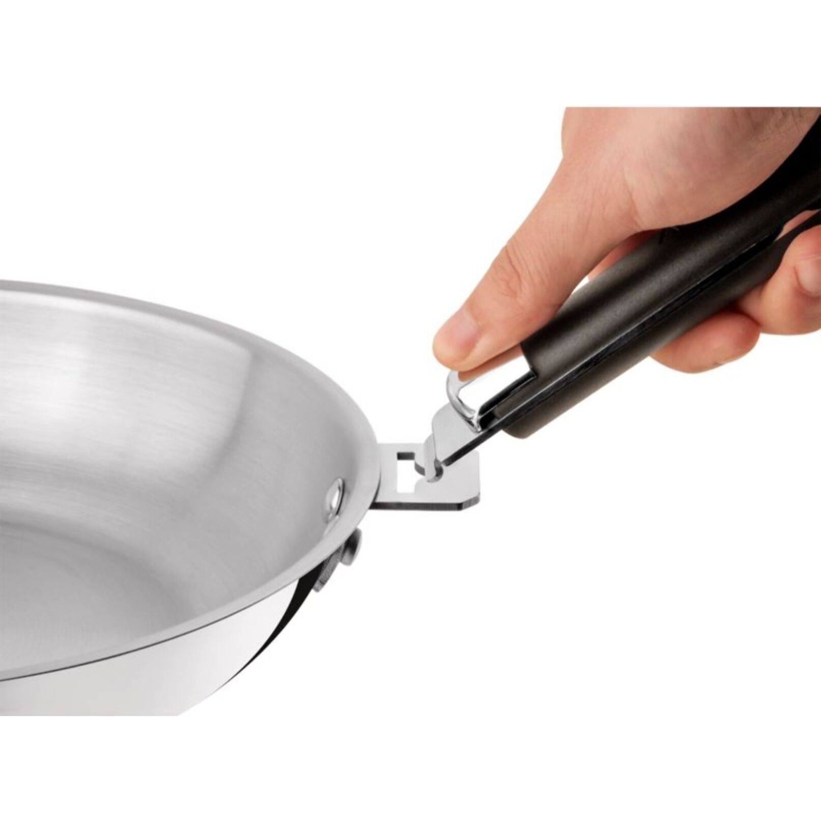 Poignée amovible Casserole Poêle Noir Arthur Martin AM9384