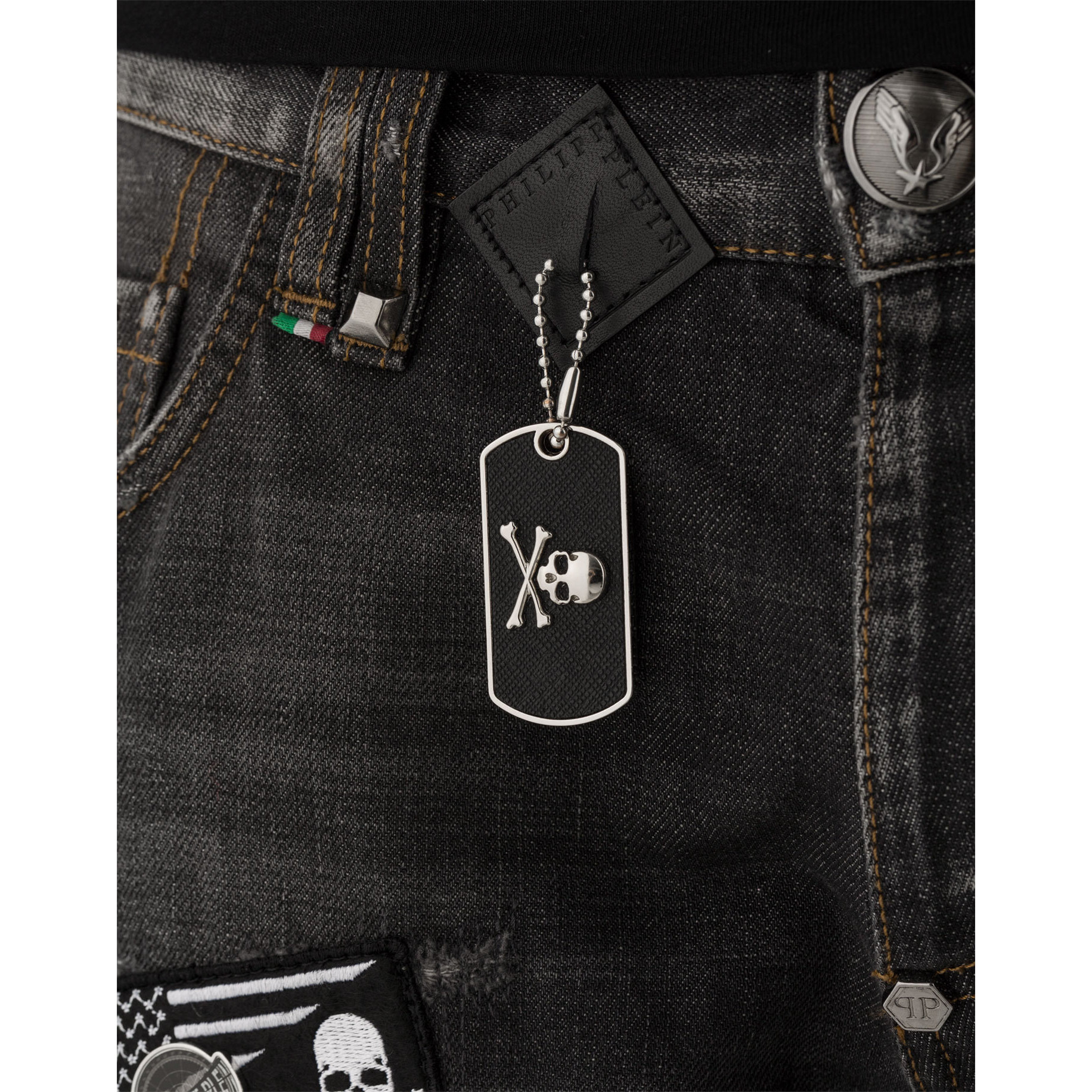 PHILIPP PLEIN straight cut "bestfriend"