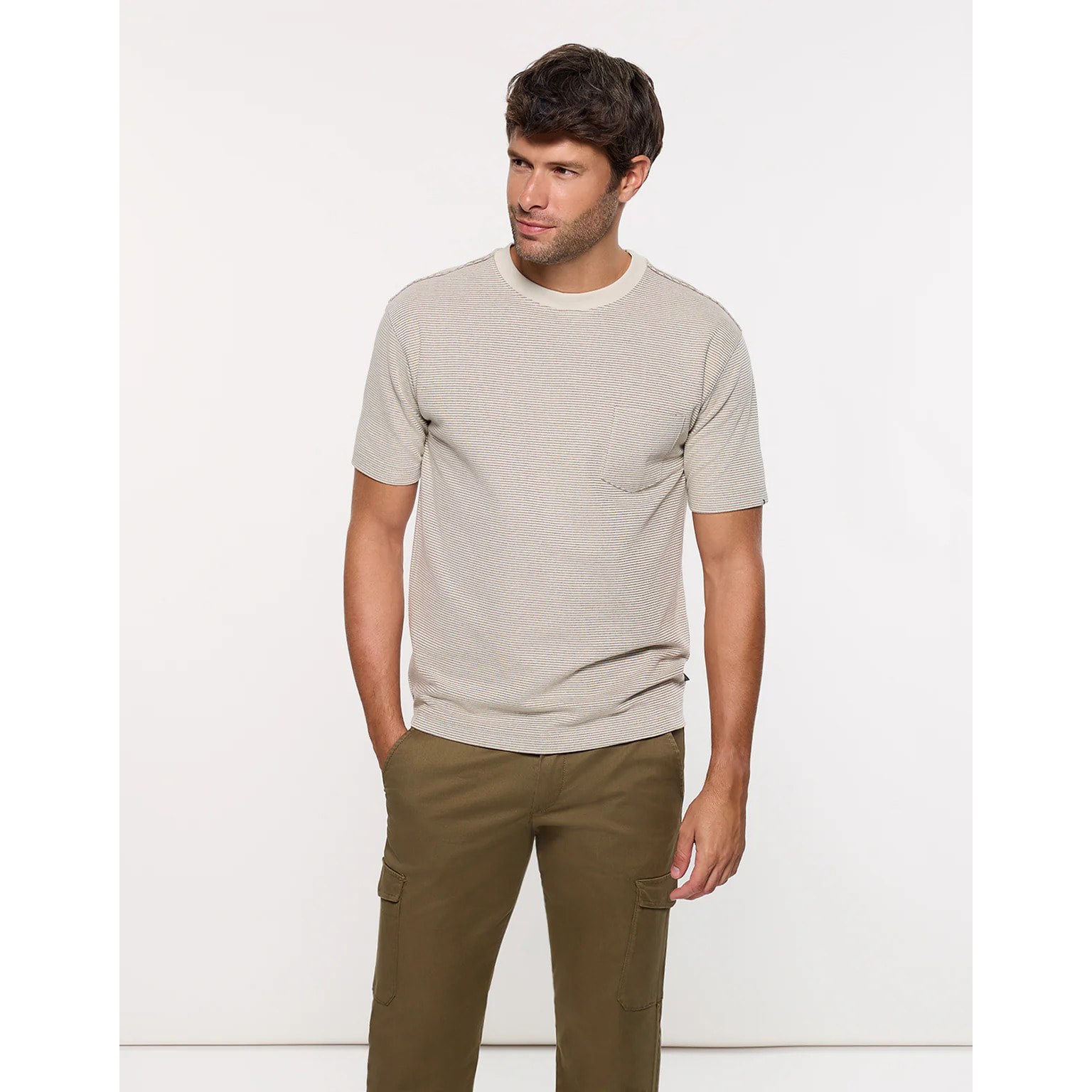 Camiseta Manga Corta Off White - Ohio